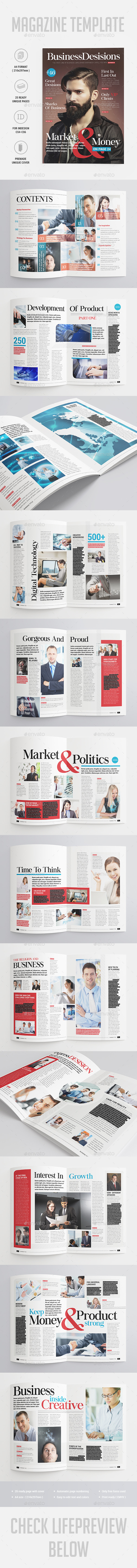 GraphicRiver Business Magazine Template 9840710 GraphicRiver Business Magazine Template 9840710