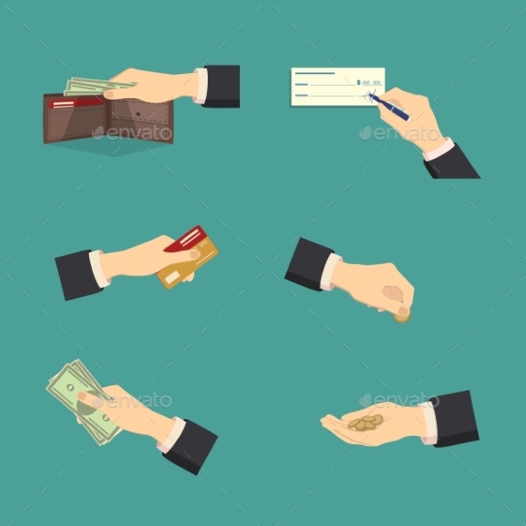 GraphicRiver Assorted Vector Mode of Payment Types Drawings 9869995 GraphicRiver Assorted Vector Mode of Payment Types Drawings 9869995