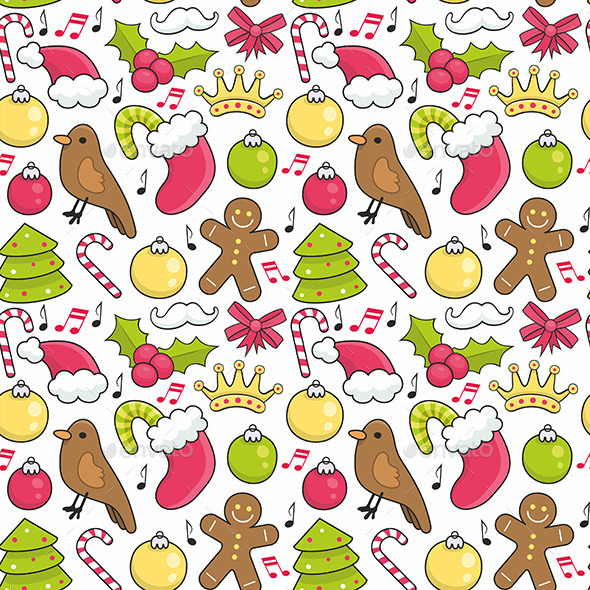 GraphicRiver Christmas Pattern 9870267 GraphicRiver Christmas Pattern 9870267
