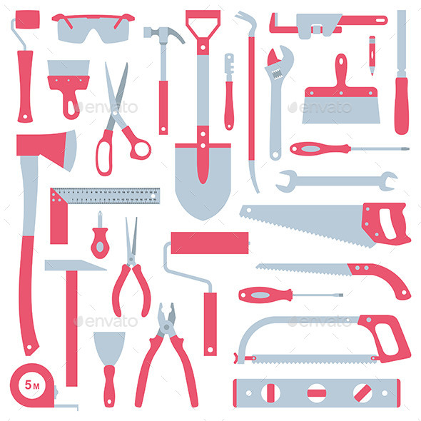 GraphicRiver Tools Set 9870388 GraphicRiver Tools Set 9870388