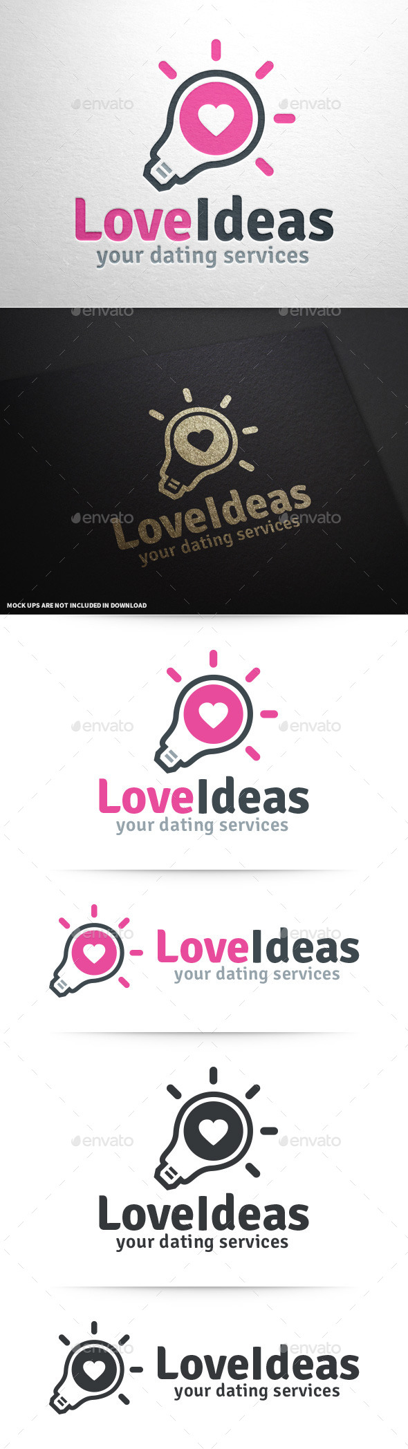 GraphicRiver Love Ideas Logo Template 9870414 GraphicRiver Love Ideas Logo Template 9870414