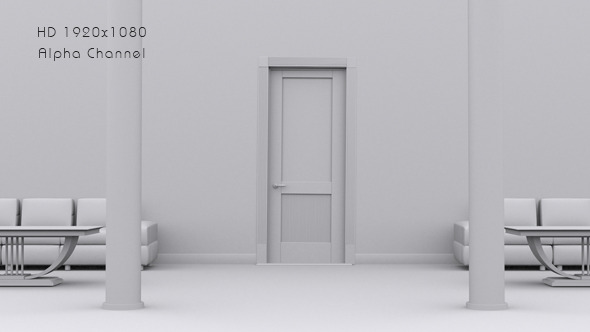 3D Door Open 3D Door Open