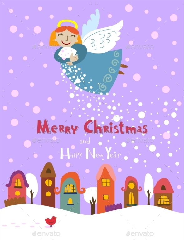 GraphicRiver Christmas Angel 9871596 GraphicRiver Christmas Angel 9871596