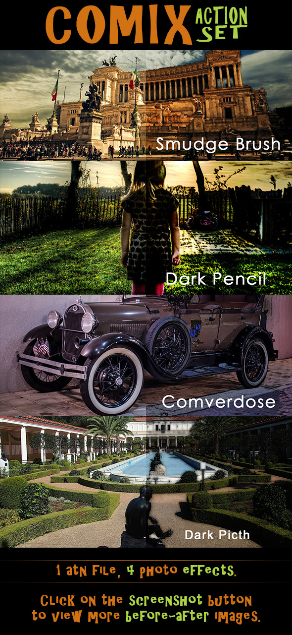 GraphicRiver Comix Action Set 9871883 GraphicRiver Comix Action Set 9871883