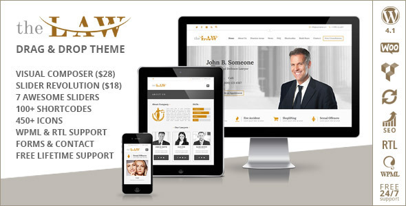 ThemeForest The Law Lawyer Legal Attorney Responsive WP Theme 9559609 ThemeForest The Law Lawyer Legal Attorney Responsive WP Theme 9559609