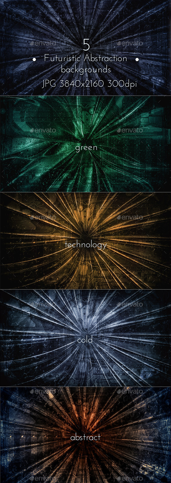 GraphicRiver Futuristic Abstraction Collection 9875810 GraphicRiver Futuristic Abstraction Collection 9875810