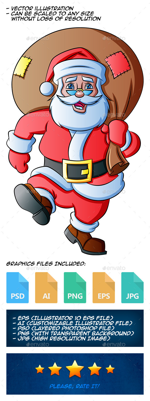 GraphicRiver Santa Claus 9875834 GraphicRiver Santa Claus 9875834