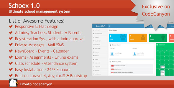 CodeCanyon Schoex Ultimate school management system 9797830 CodeCanyon Schoex Ultimate school management system 9797830