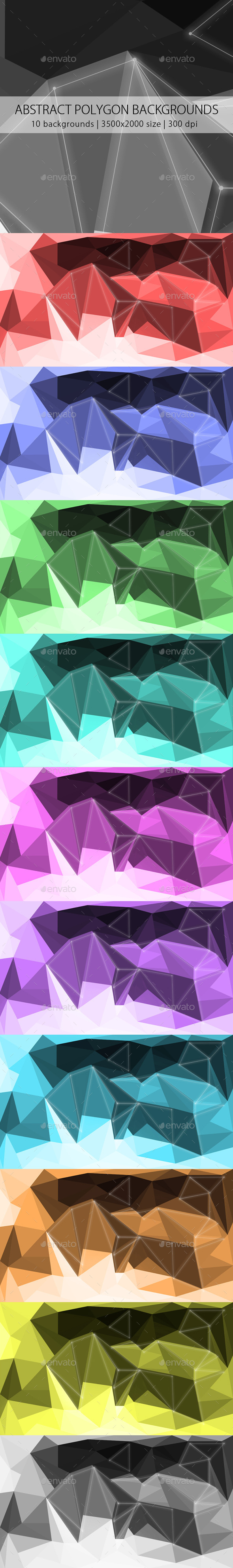 Abstract Polygon Backgrounds