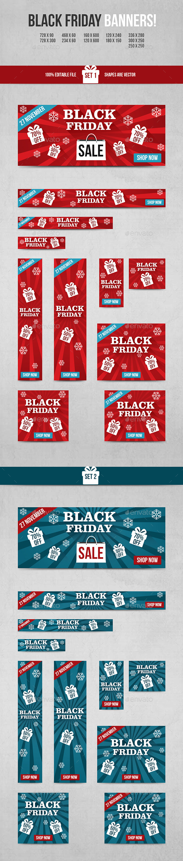 GraphicRiver Black Friday Banners 9845694 GraphicRiver Black Friday Banners 9845694