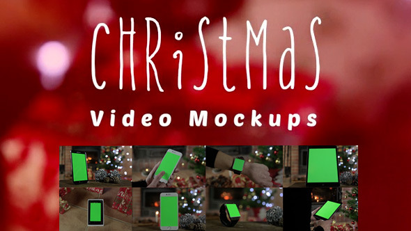 Christmas Video Mockups