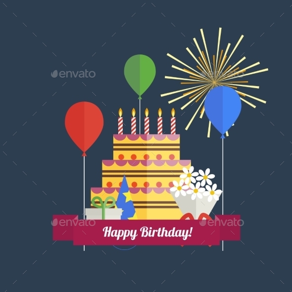 GraphicRiver Birthday Party Icons Set 9878482 GraphicRiver Birthday Party Icons Set 9878482