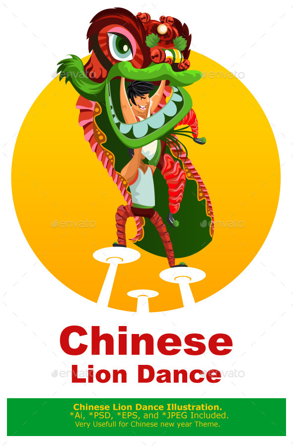 GraphicRiver Chinese New Year Lion Dance 9878519 GraphicRiver Chinese New Year Lion Dance 9878519