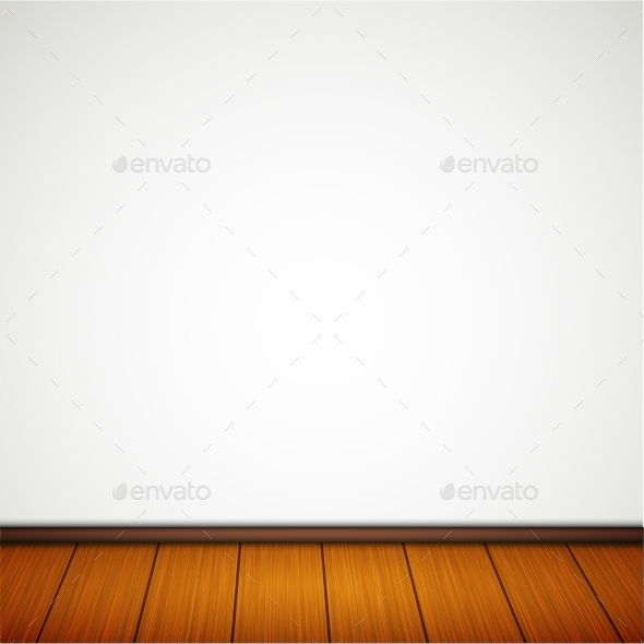 Wall with Wooden Floor Wall with Wooden Floor