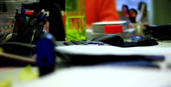 Working Late in the Office Working Late in the Office