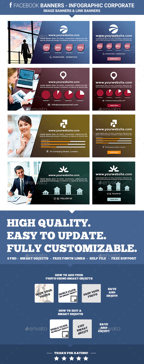 GraphicRiver Facebook Banners Infographic Corporate 9878722 GraphicRiver Facebook Banners Infographic Corporate 9878722