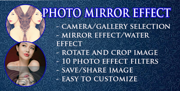 photo mirror effect 