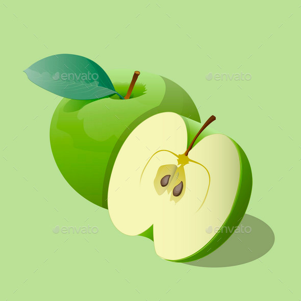 GraphicRiver Green Apples 9878992 GraphicRiver Green Apples 9878992