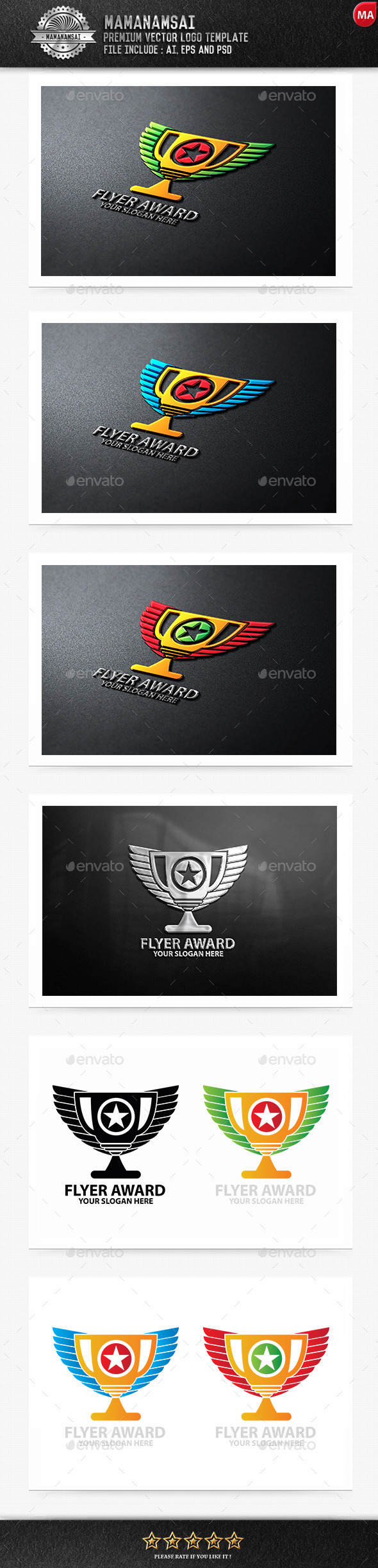 GraphicRiver Flyer Award Logo 9879028 GraphicRiver Flyer Award Logo 9879028
