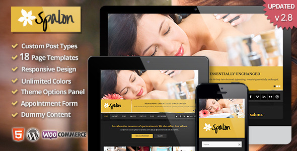 Spalon Responsive WordPress Theme Spalon Responsive WordPress Theme