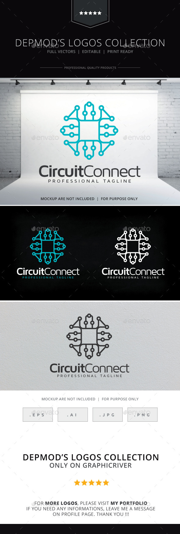 GraphicRiver Circuit Connect Logo 9893900 GraphicRiver Circuit Connect Logo 9893900