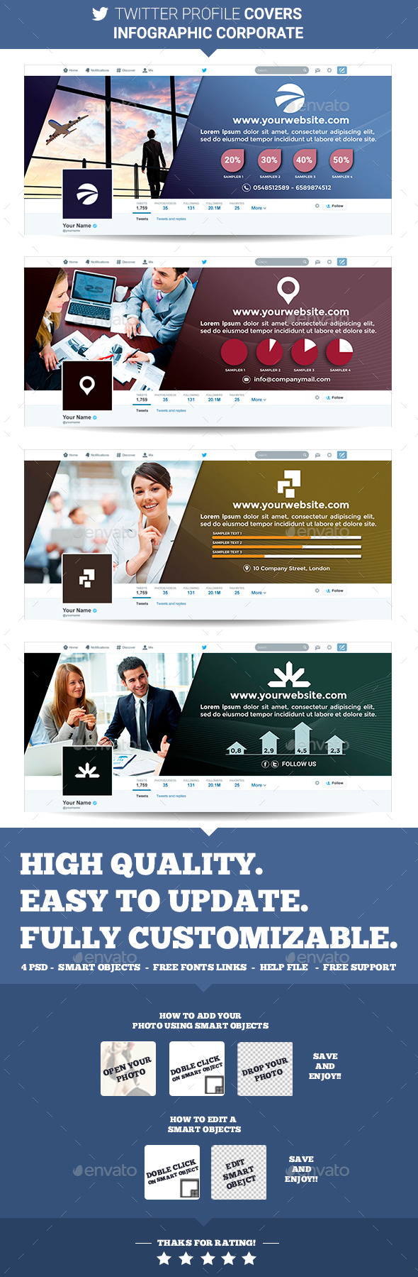 GraphicRiver Twitter Covers Infographic Corporate 9894056 GraphicRiver Twitter Covers Infographic Corporate 9894056