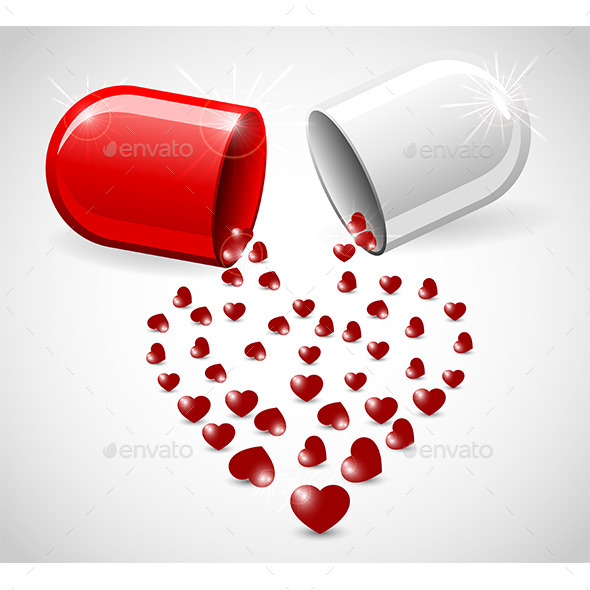 GraphicRiver Love Pill 9894202 GraphicRiver Love Pill 9894202