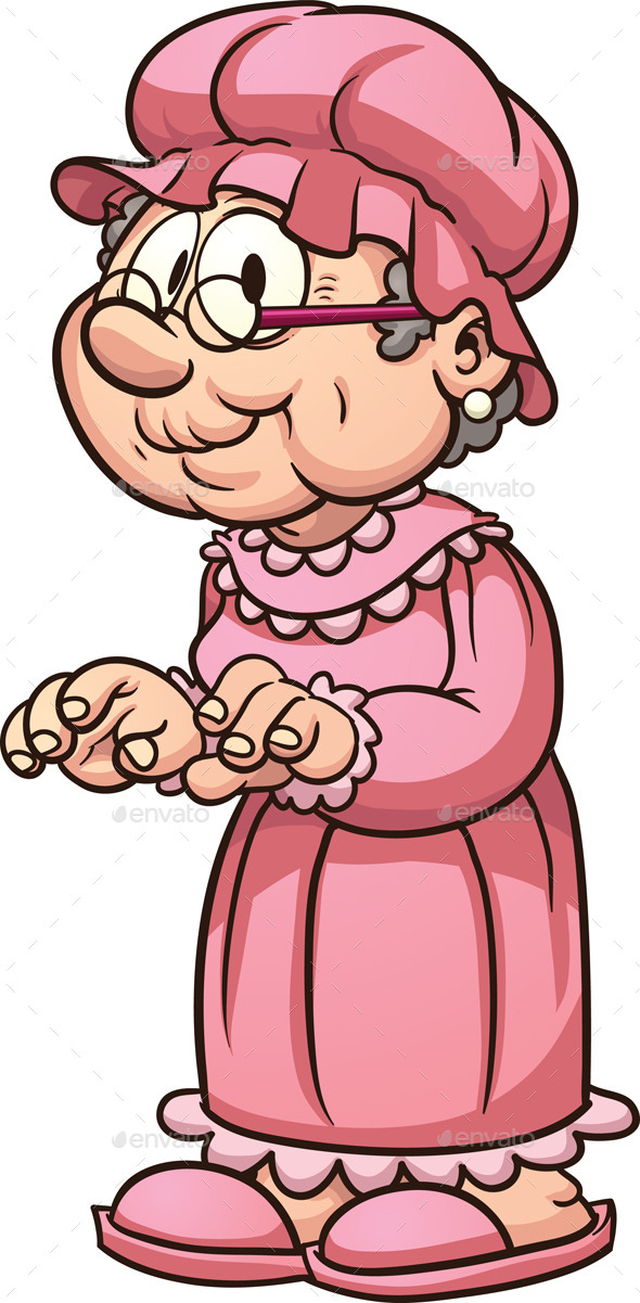 Cartoon Grandma (People)