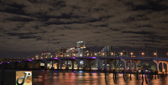 Miami skyline at Night Miami skyline at Night