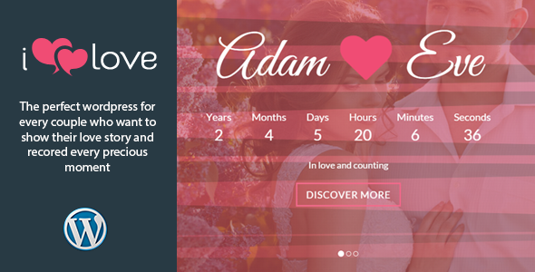 ilove Responsive Wedding Event WordPress Theme ilove Responsive Wedding Event WordPress Theme