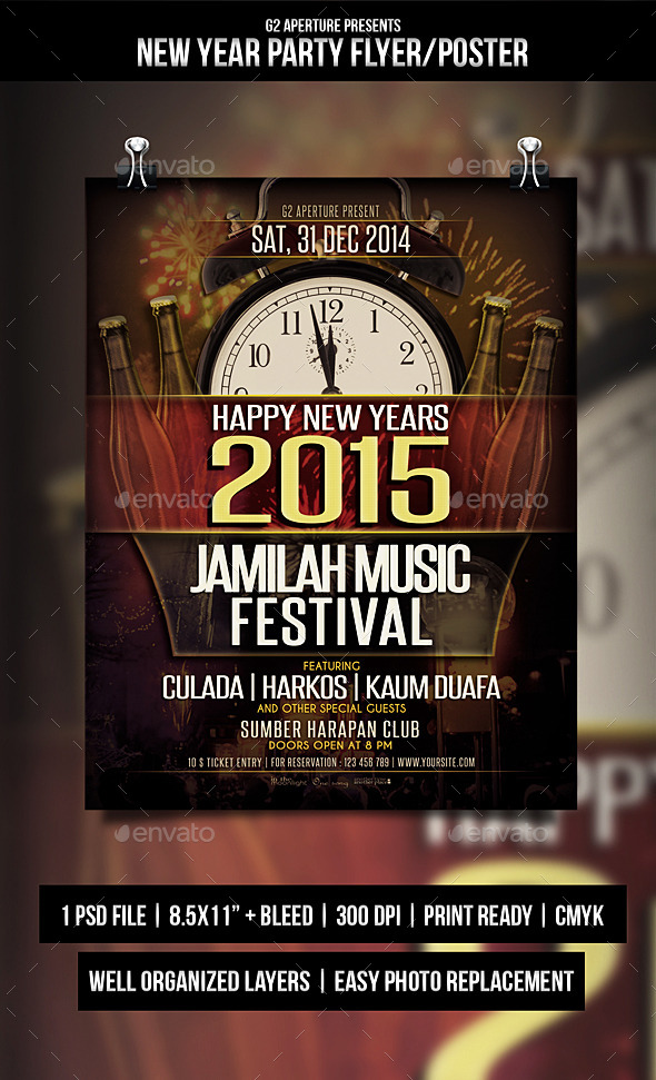 GraphicRiver New Year Party Flyer Poster 9897982 GraphicRiver New Year Party Flyer Poster 9897982