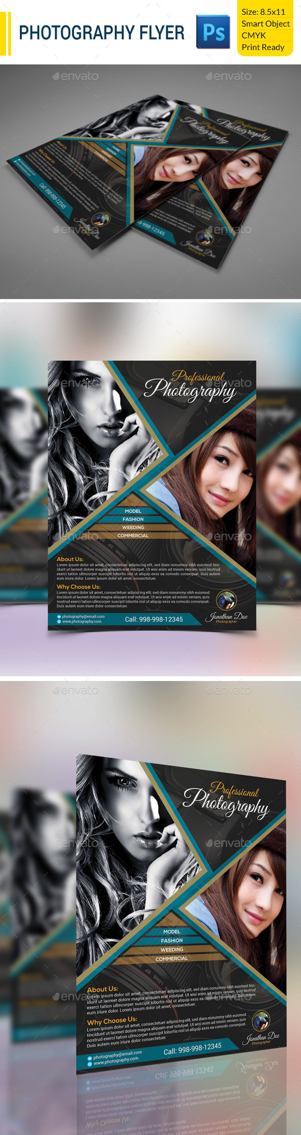 GraphicRiver Photography Flyer 9902073 GraphicRiver Photography Flyer 9902073