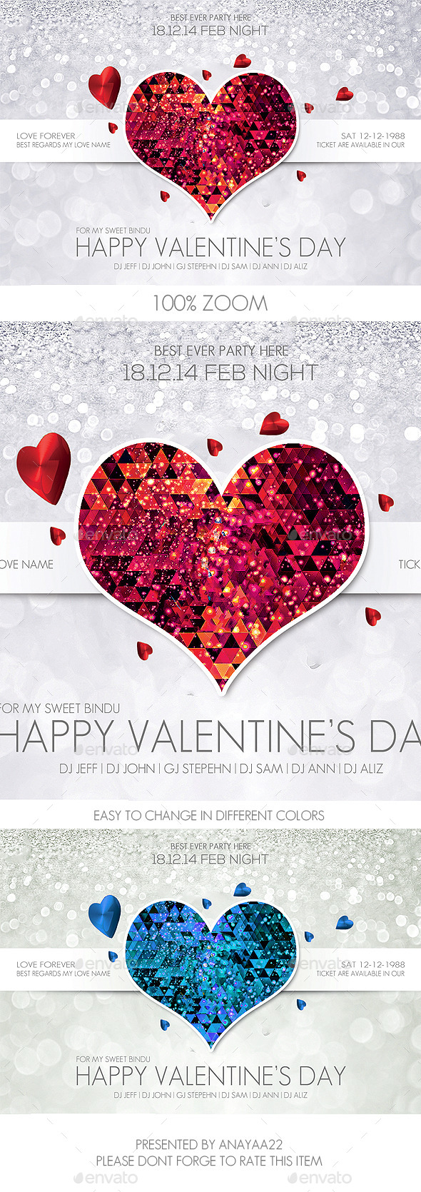 GraphicRiver Valentine s Day Flyer Psd Template 9904022 GraphicRiver Valentine s Day Flyer Psd Template 9904022