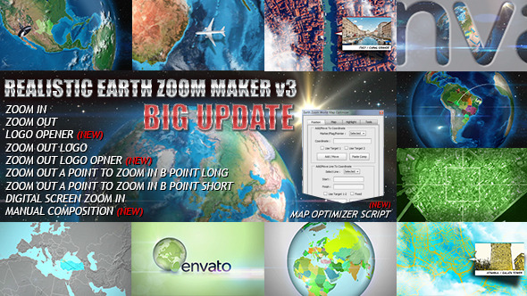 Realistic Earth Zoom Maker Realistic Earth Zoom Maker