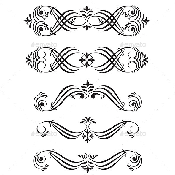 GraphicRiver Ornamental Elements 9906202 GraphicRiver Ornamental Elements 9906202