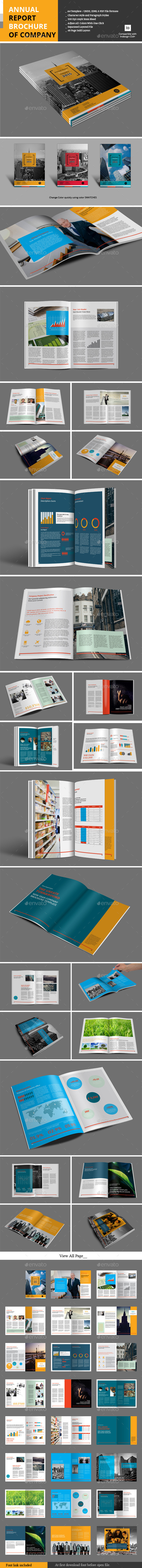 GraphicRiver Annual Report Brochure of Company 9907797 GraphicRiver Annual Report Brochure of Company 9907797