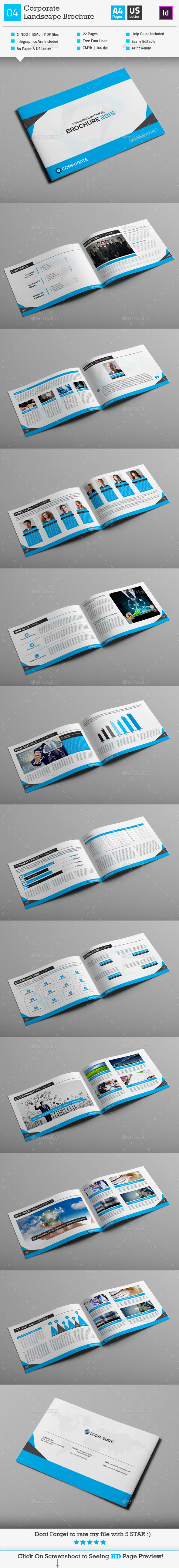 Corporate Business Brochure 04 Landscape Corporate Business Brochure 04 Landscape
