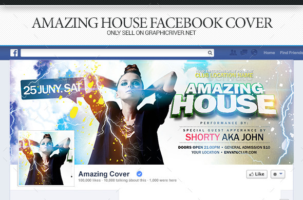 GraphicRiver Amazing House Facebook Cover 9866814 GraphicRiver Amazing House Facebook Cover 9866814