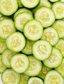 Sliced cucumber - Free Stock Image