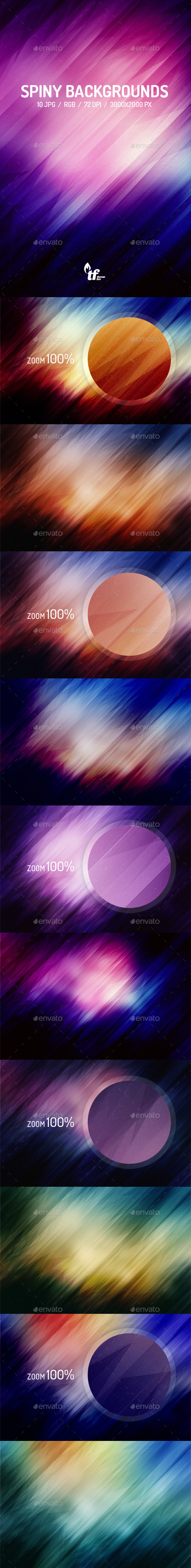 Spiny Backgrounds Spiny Backgrounds