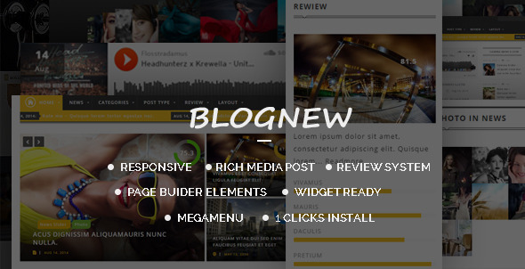 ThemeForest Blog News Wordpress Responsive Magazin Themes 7814437 ThemeForest Blog News Wordpress Responsive Magazin Themes 7814437