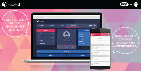 Kube.d Project Management Web & Mobile App Kube.d Project Management Web & Mobile App
