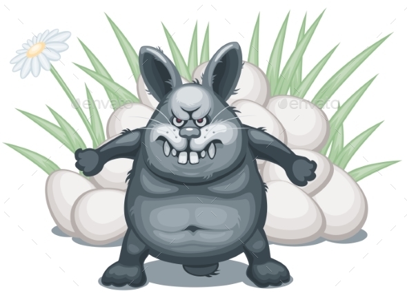 GraphicRiver Easter Bunny Protecting Eggs 9911194 GraphicRiver Easter Bunny Protecting Eggs 9911194