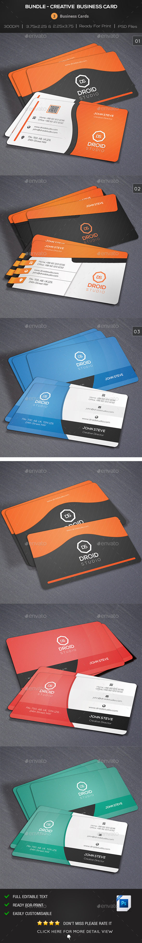 Bundle Creative Business Card Bundle Creative Business Card