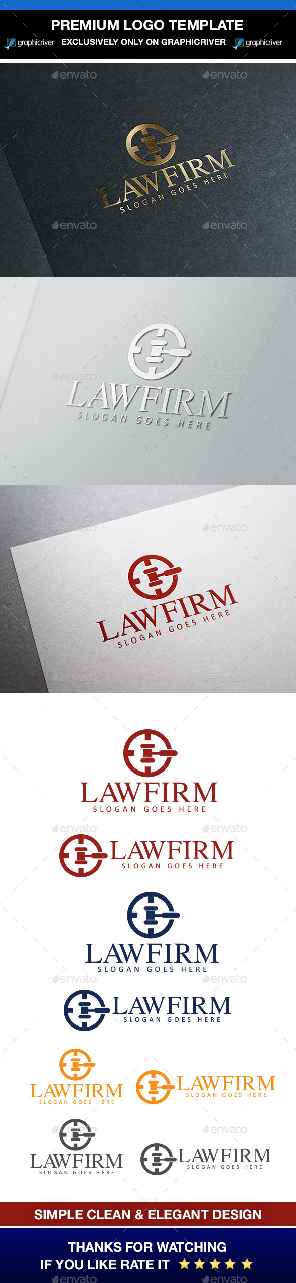 GraphicRiver Law & Attorney Logo 9912581 GraphicRiver Law & Attorney Logo 9912581