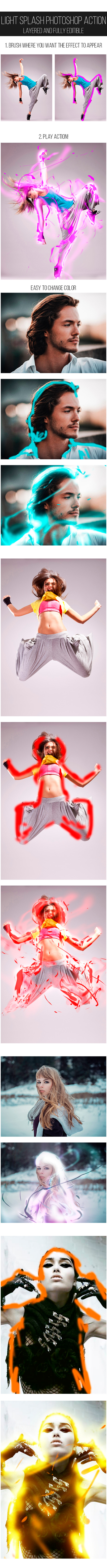 GraphicRiver Light Splash Photoshop Action 9912818 GraphicRiver Light Splash Photoshop Action 9912818