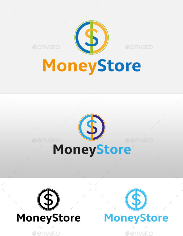 GraphicRiver Money Store Logo 9912865 GraphicRiver Money Store Logo 9912865