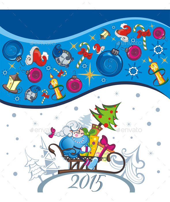 GraphicRiver Vector Card of New Year 9914275 GraphicRiver Vector Card of New Year 9914275