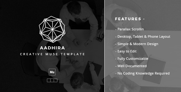 Aadhira - Creative Muse Template