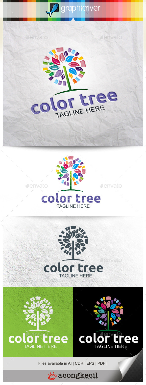 GraphicRiver Color Tree V.3 9917105 GraphicRiver Color Tree V.3 9917105